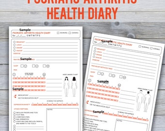Psoriatic Arthritis Health E-Diary