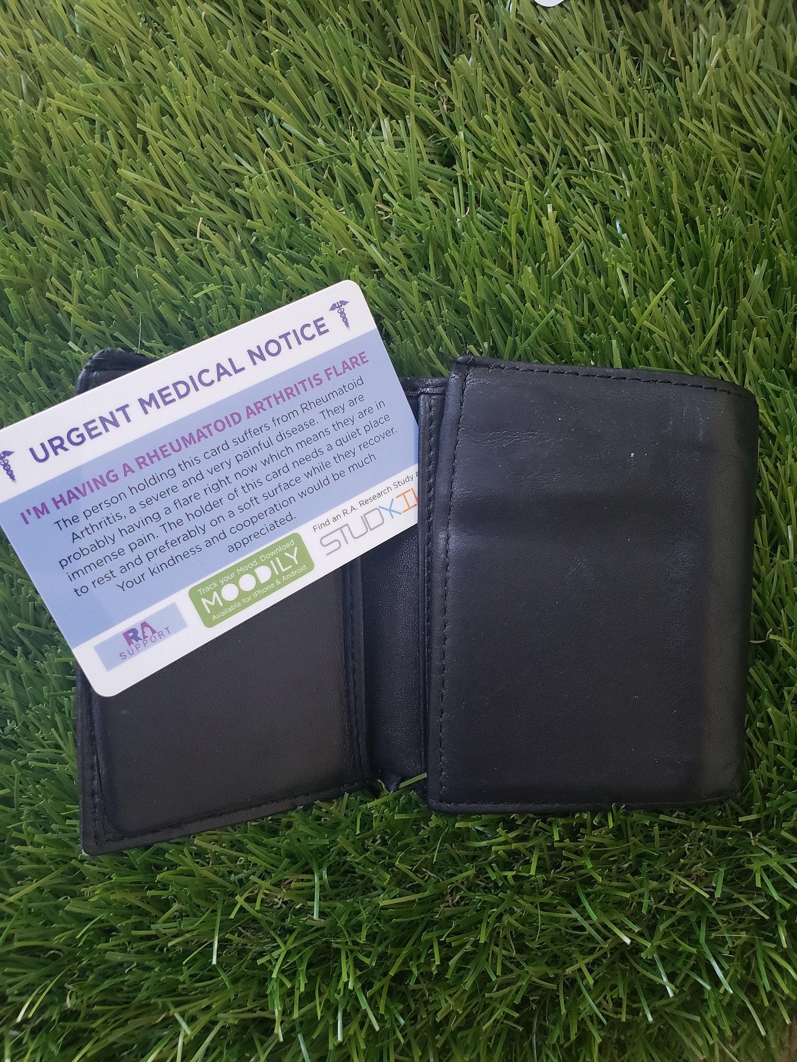 Rheumatoid Arthritis Card Rheumatoid Arthritis Emergency Etsy UK