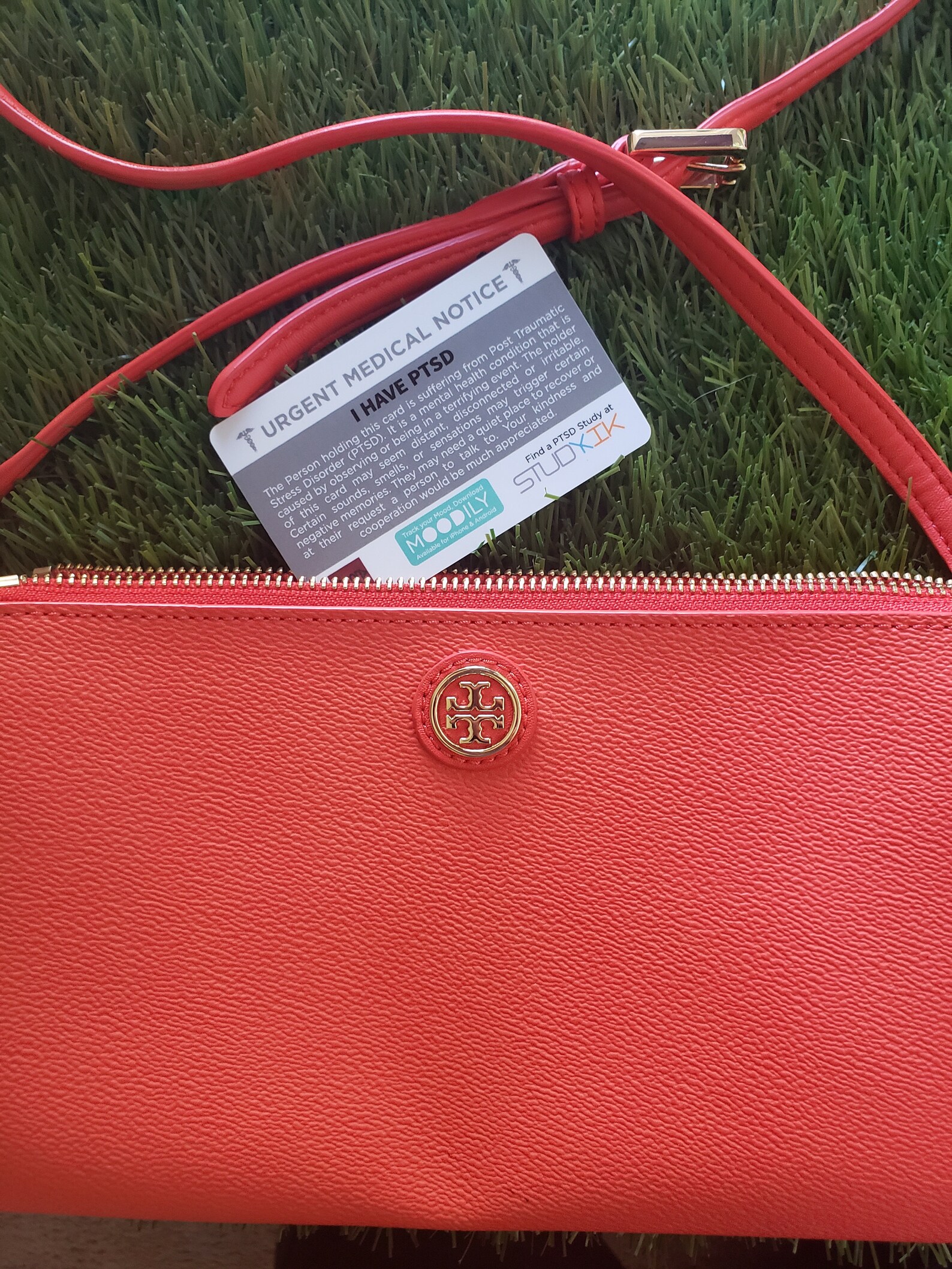 Post Traumatic Stress Disorder Card, PTSD Card, Post Traumatic Stress