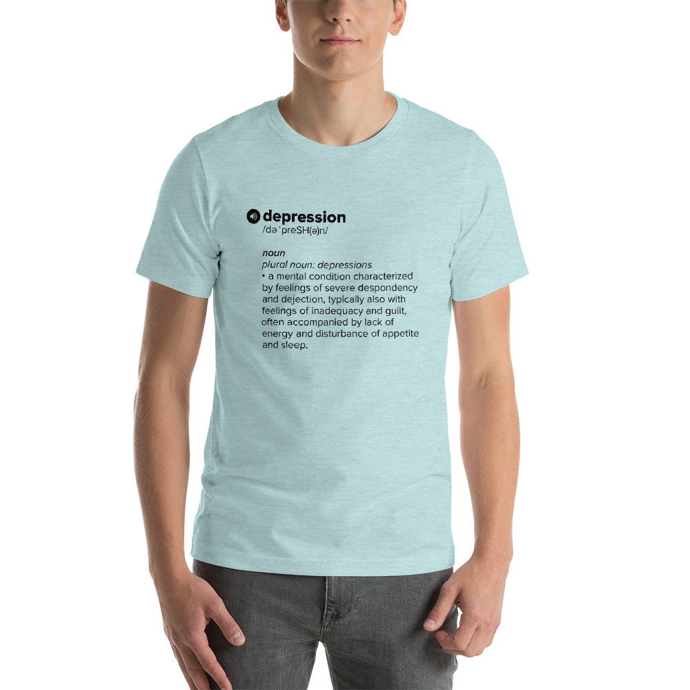 Depression t shirt hotsell