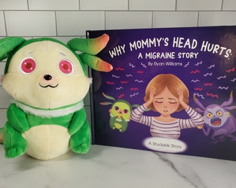 Migraine Childrens Book + Migraine Plushie
