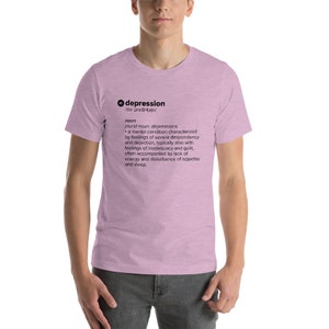 Depression Definition T-Shirt image 4