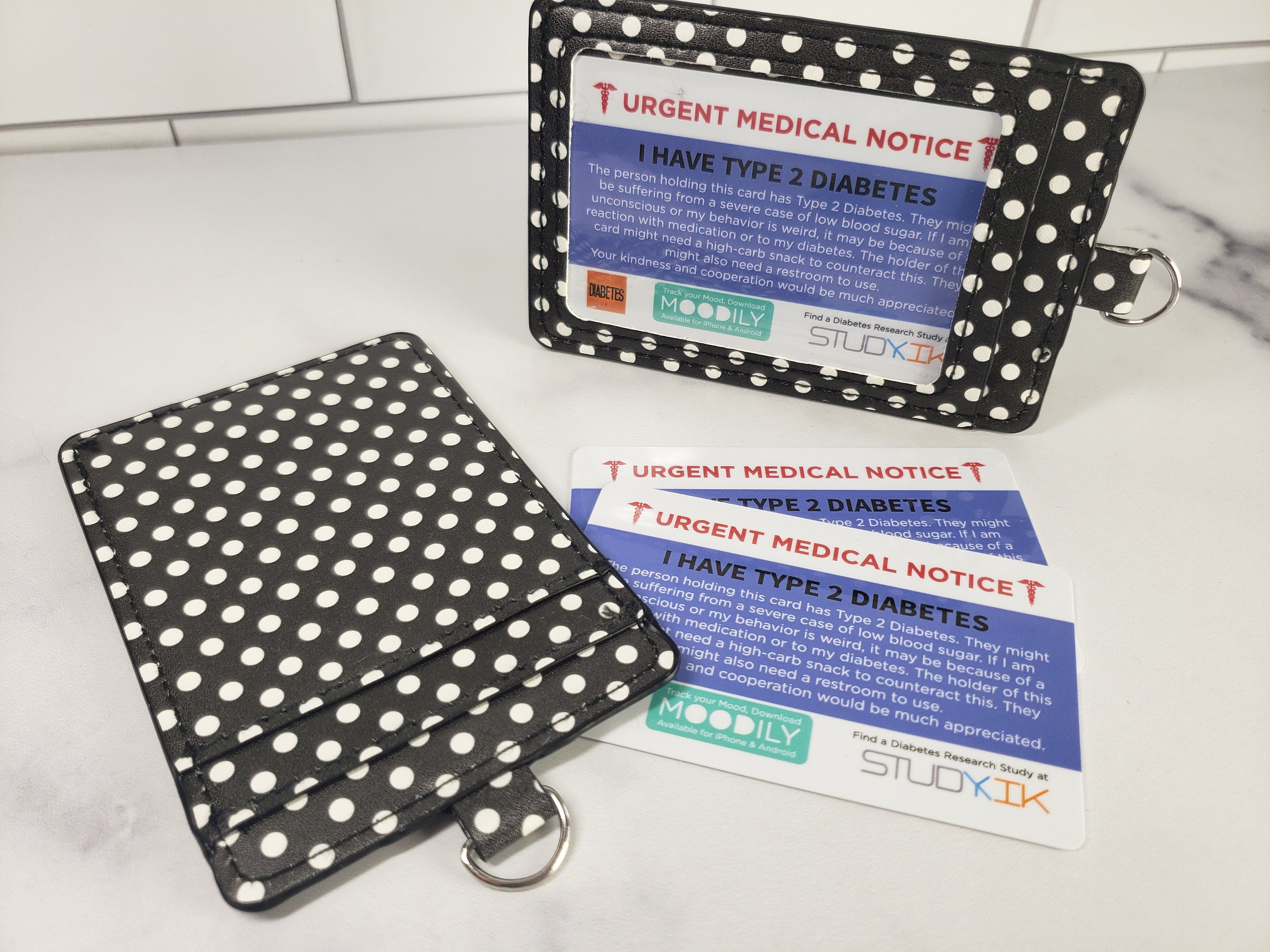 Type 2 Diabetes Card Type 2 Diabetes Emergency Card Type 2 Etsy