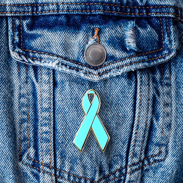 Panic Disorder Awareness Ribbon Pin