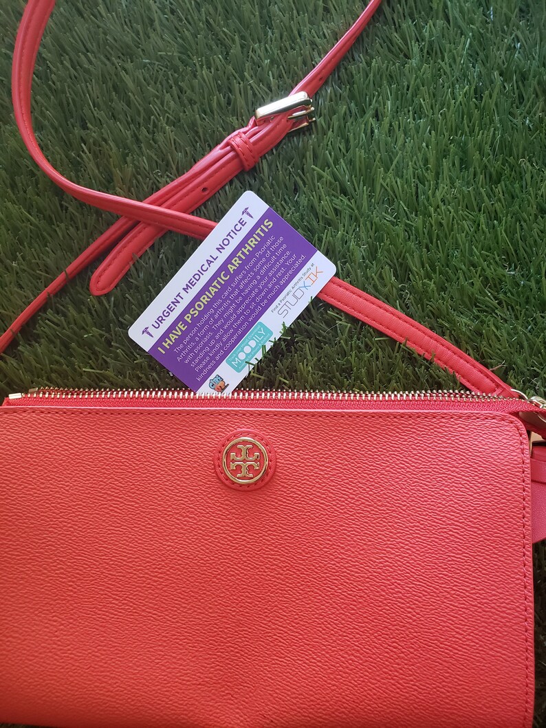 Psoriatic Arthritis Card Psoriatic Arthritis Emergency Card Etsy