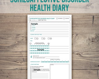 Schizoaffective Disorder Health E-Diary