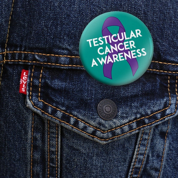 Bouton de sensibilisation au cancer du testicule - Etsy France