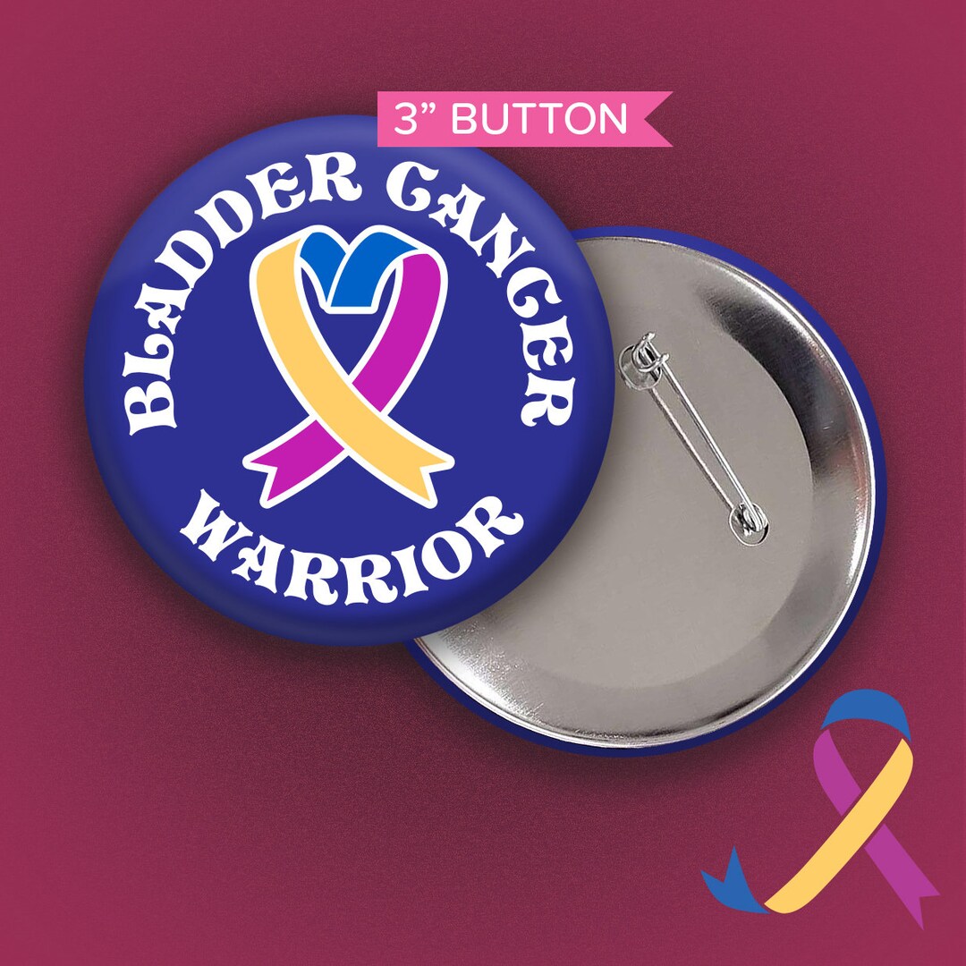 Bladder Cancer Awareness Button - Etsy