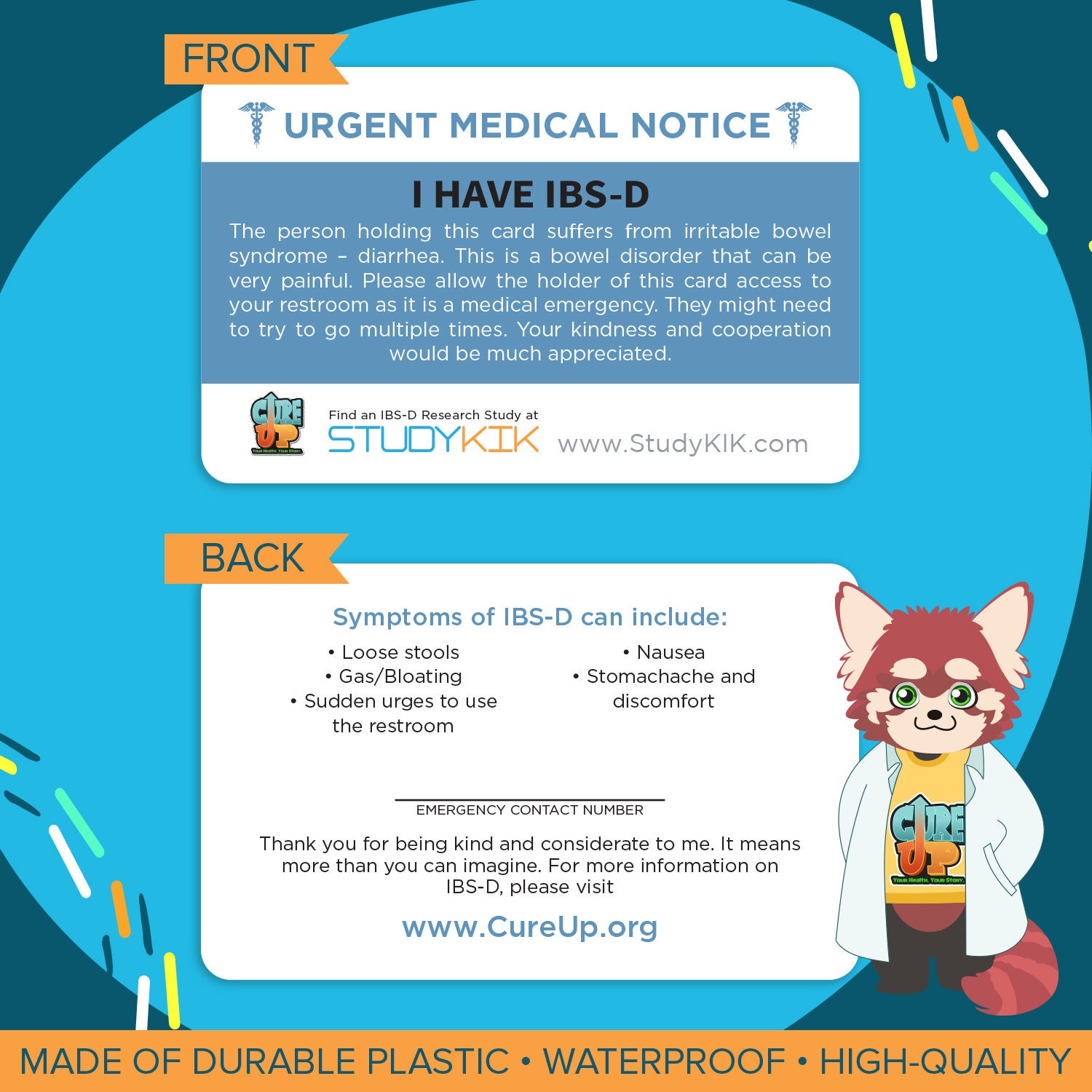 ibs d card ibs d emergency card ibs d medical card etsy ibs d card ibs