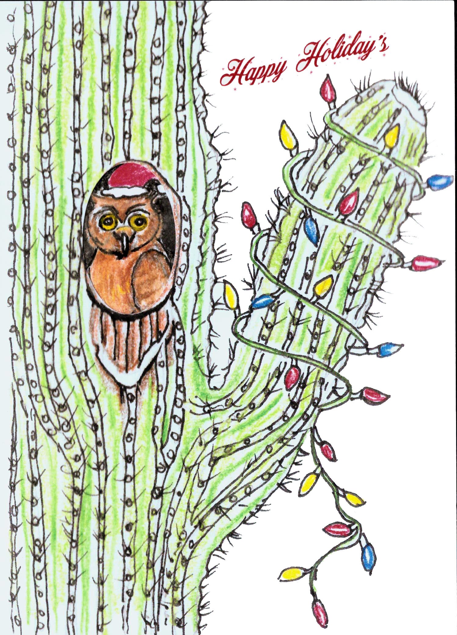 Box of 10 Southwest Holiday Cards - Etsy