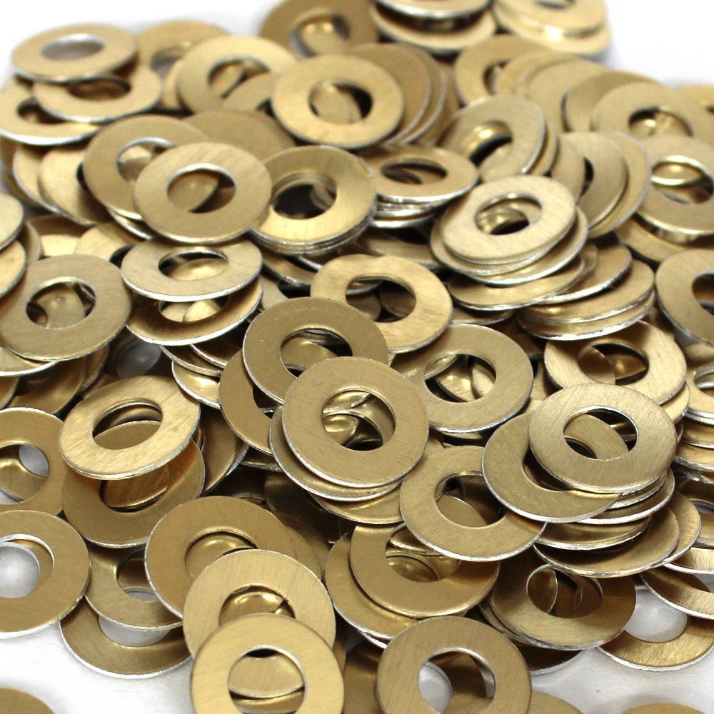 50 Anodized Aluminum Washers Chainmail Jewelry Supplies, Aluminum Stamping Blanks, Supplies for