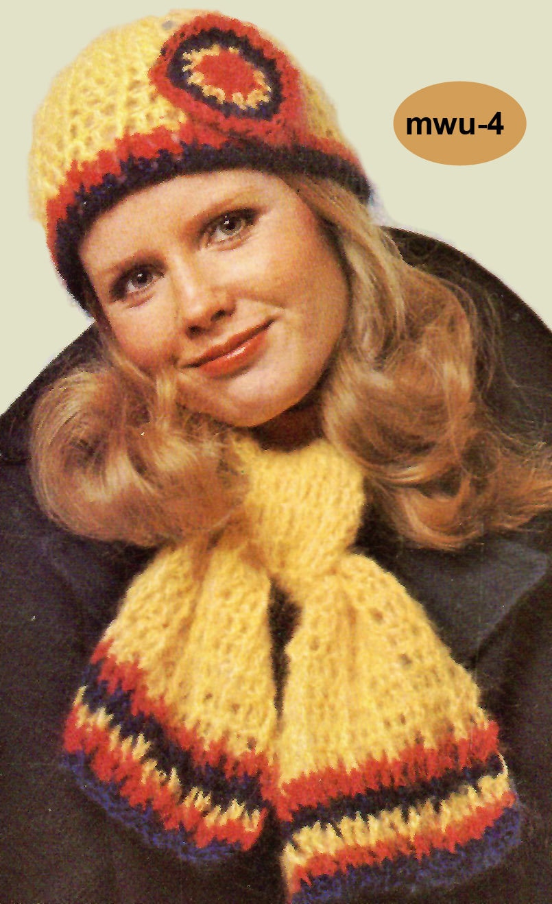 30 Hat and Scarf Crochet Patterns to Keep You Cozy and Creative 22 Womens Crochet Beanie and Scarf Pattern in Mohair