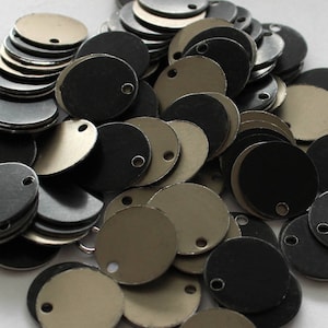 5/8&quot; Anodized Aluminum Blanks - 50, Aluminum Disks, Aluminum Circles