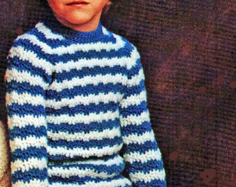 Toddler Crochet Pattern, Crochet Toddler Sweater Pattern, Raglan Sleeve Toddler Pullover Crochet Pattern INSTANT Download Pattern PDF (1110)