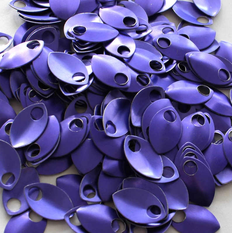 50 Small Anodized Aluminum Scales Chainmail Jewelry Supplies Etsy.de