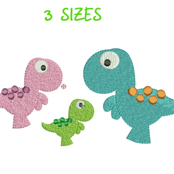 Dinosaur Embroidery design animals Machine Embroidery Designs Dinosaur Pattern Stickdatei Dinosaurier