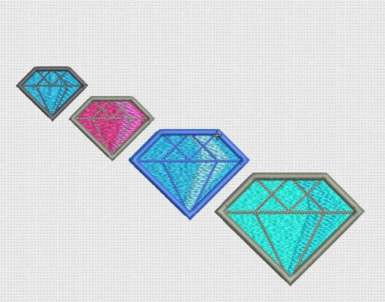 Diamond Pattern Embossed Diamond Embroidery Design Jewel Machine Embroidery Design Diamond ...