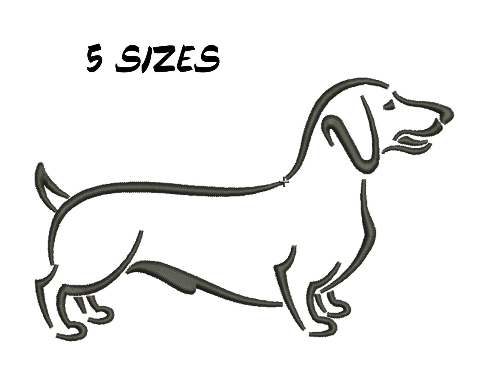 Dachshund Embroidery Design Animals Embroidery Design Etsy