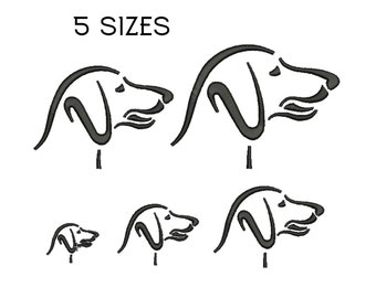 Diseño de bordado Dachshund Diseños de bordados de mascotas Perro Dachshund Diseño de bordado de máquina Dachshund Patrón Descarga instantánea Stickdatei