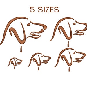 Diseño de bordado Dachshund Diseños de bordados de mascotas Perro Dachshund Diseño de bordado de máquina Dachshund Patrón Descarga instantánea Stickdatei imagen 7