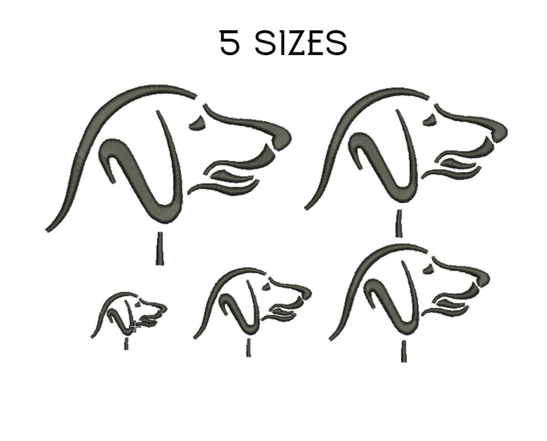 Diseño de bordado Dachshund Diseños de bordados de mascotas Perro Dachshund Diseño de bordado de máquina Dachshund Patrón Descarga instantánea Stickdatei imagen 6