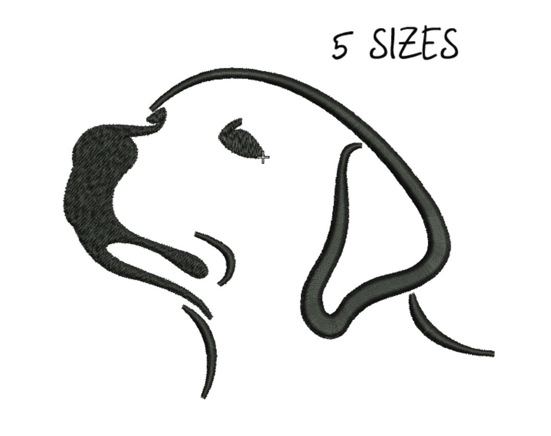 Lab Wmbroidery Pattern Labrador Embroidery Design Animals Embroidery Design Labrador Dog ...