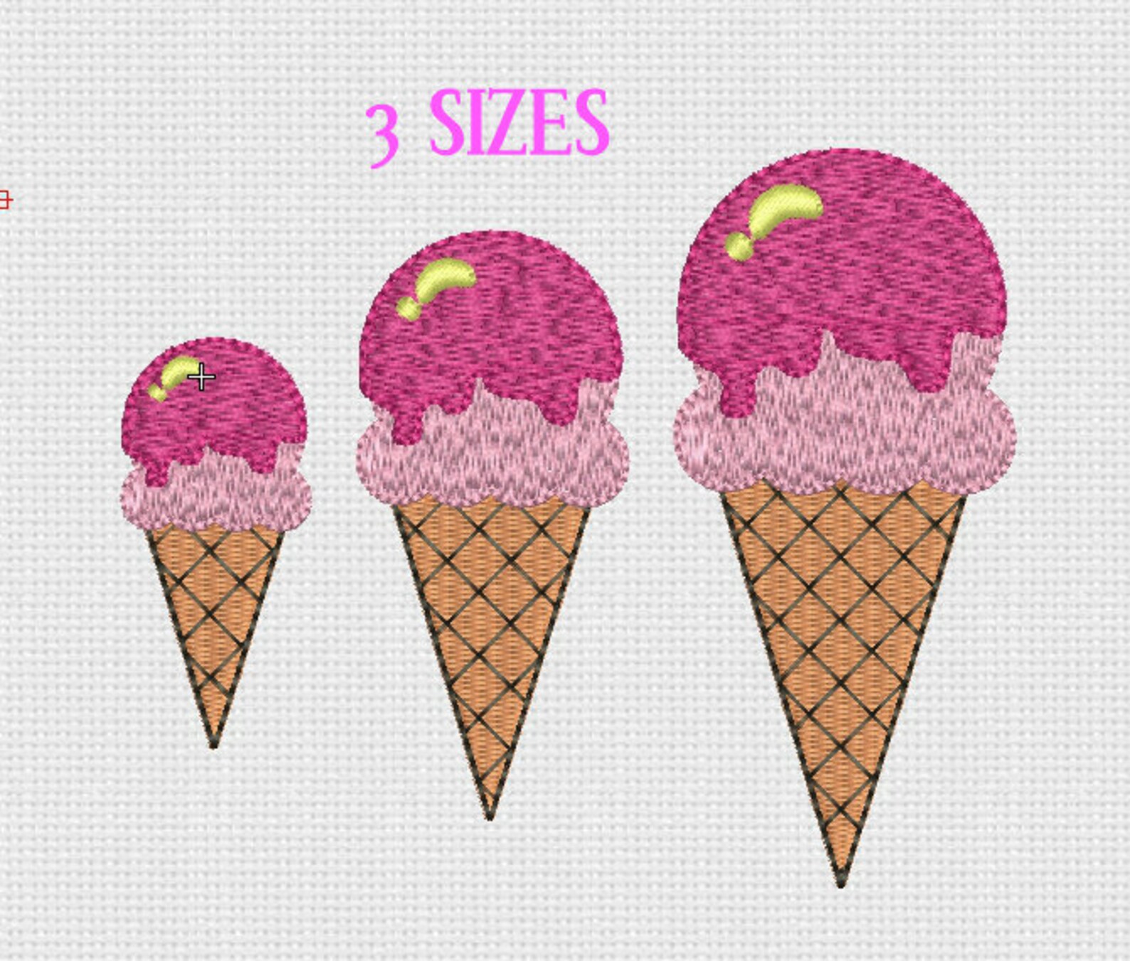 Ice cream embroidery design popsicle machine embroidery etsy Ice cream embroidery design popsicle machine embroidery etsy
