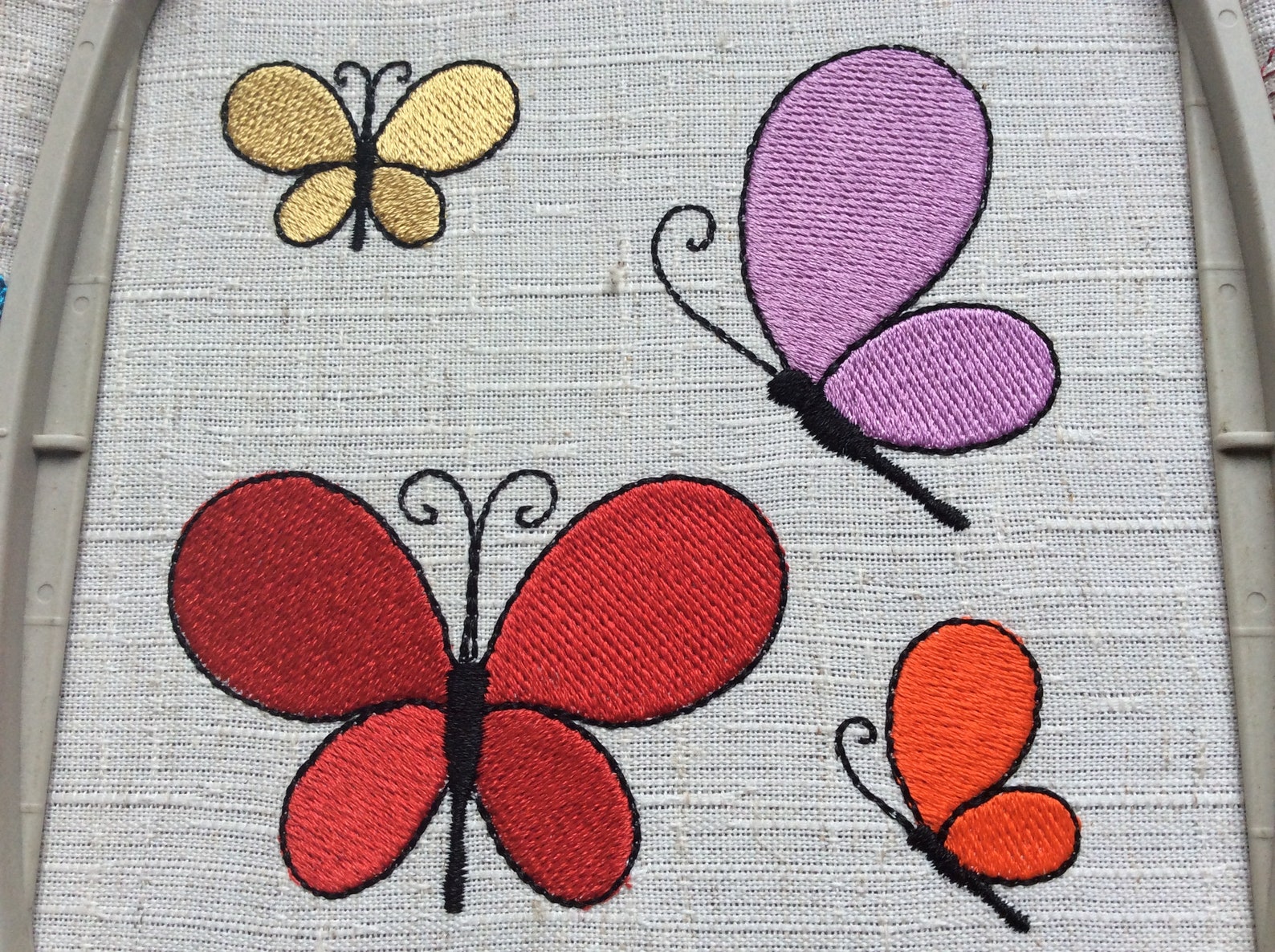 Machine Embroidery Design Butterfly Set Embroidery Designs Etsy