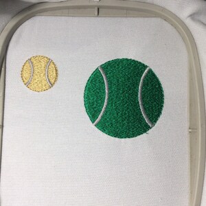 Tennis Ball Embroidery Design Ball Sport Machine Embroidery - Etsy