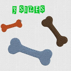 Bone Embroidery design Bone Dog Machine Embroidery Bone Pattern Instant Download 4x4