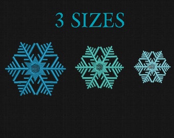 Snowflake Embroidery design Snow Flake Machine Embroidery designs Winter Snowflakes Pattern INSTANT DOWNLOAD 4x4 Stickdatei Schneeflocke