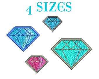 Diamond Embroidery design jewel Machine Embroidery design Diamond Pattern - Instant Download 4x4