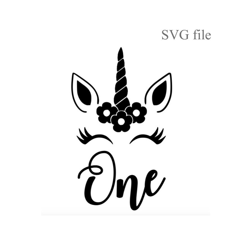 Unicorn Svg File Cricut File Silhouette Machine File Iron - Etsy