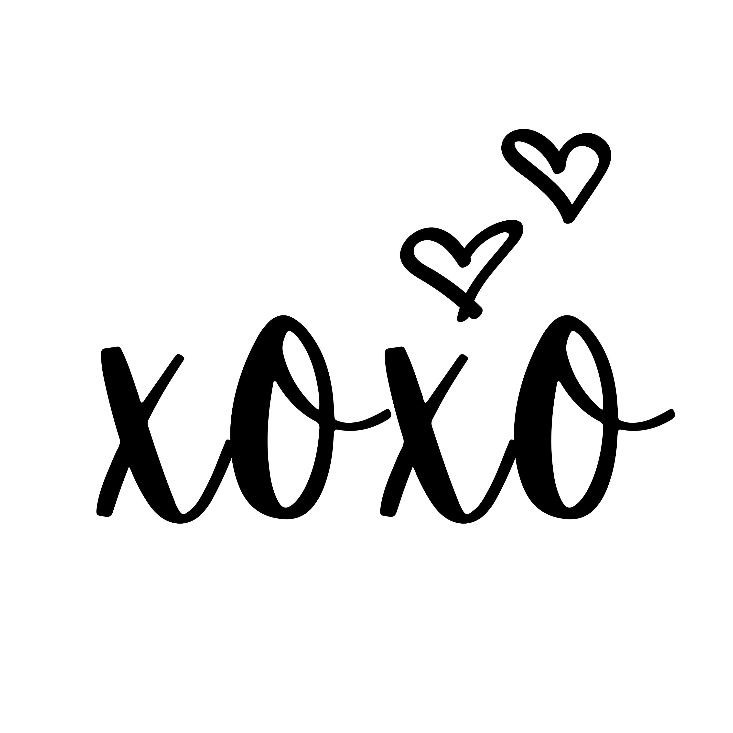 Valentine Svg File, XOXO Svg Png Jpg File, Downloadable T-shirt File ...