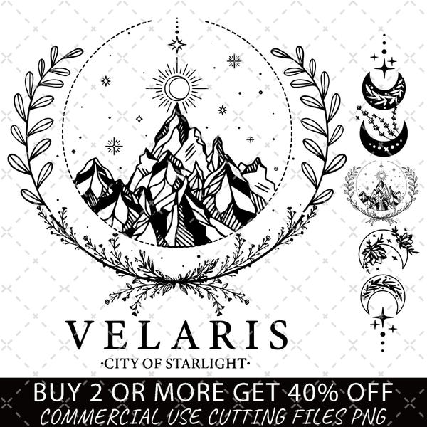 Velaris Png, Velaris City Of Starlight Png, The Night Court Png, SJM Merch Png, City of Starlight Sweater, ACOTAR Png, ACOTAR Velaris Png
