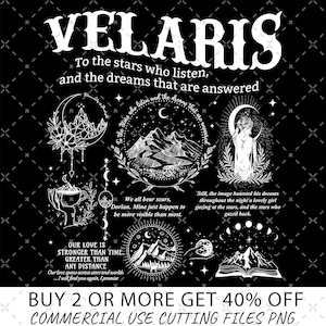 Velaris Png, Velaris City Of Starlight Png, The Night Court Png, SJM Merch Png, City of Starlight Sweater, ACOTAR Png, ACOTAR Velaris Png
