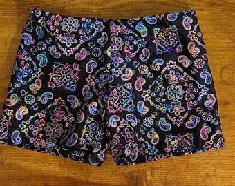 Bandana shorts Cheer Shorts Dance shorts Gymnastics Shorts Practice Wear Cheer Dance Gymnastics set cheer set dance set  black