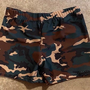 Green Camo shorts Cheer Shorts Dance shorts Gymnastics Shorts Practice Wear Cheer Dance Gymnastics set cheer set dance set