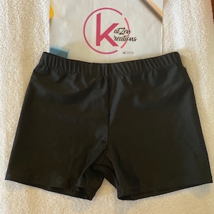 Black Cheer shorts Dance shorts Gymnastics shorts Practice Wear Cheer Dance Gymnastics Theme dark set bright, basic blacks