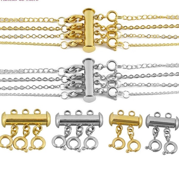 Layering Necklace Clasp Etsy