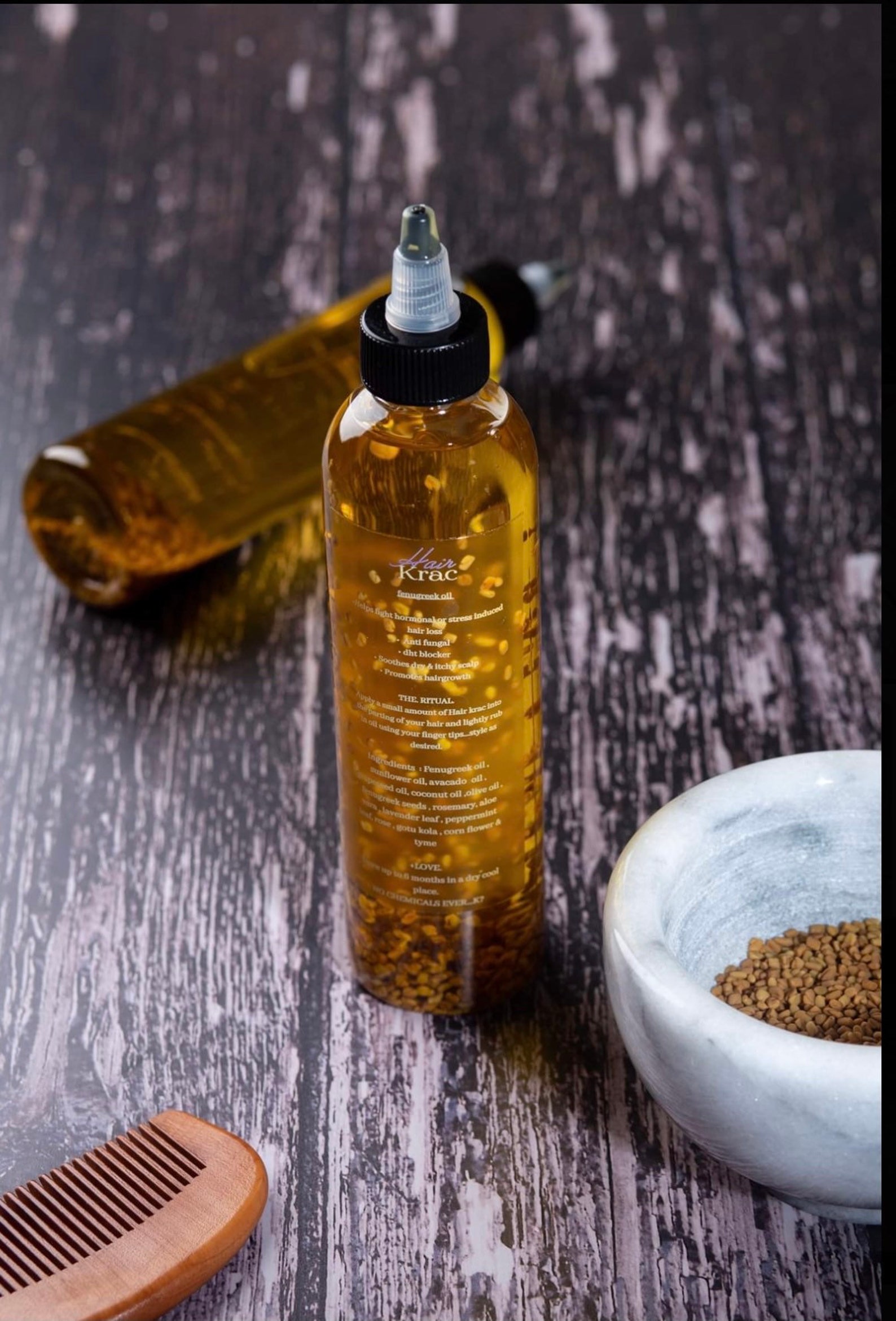 Fenugreek Oil Hair Growth DHT Blocker thinning Hairhot Etsy