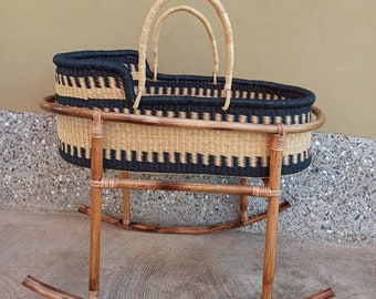 terrence moses basket with stand