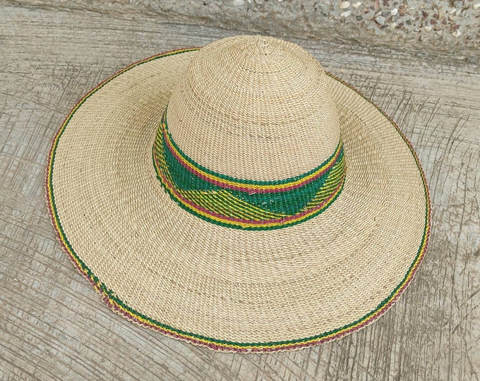 Beach Hat straw Hat sun Hat Straw Hat for Women Bolga Etsy