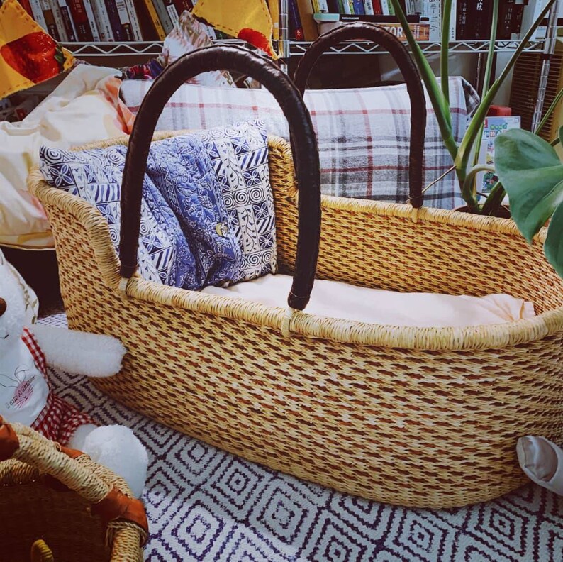 Moses Basket Baby Baby Nest Baby Moses Basket Etsy