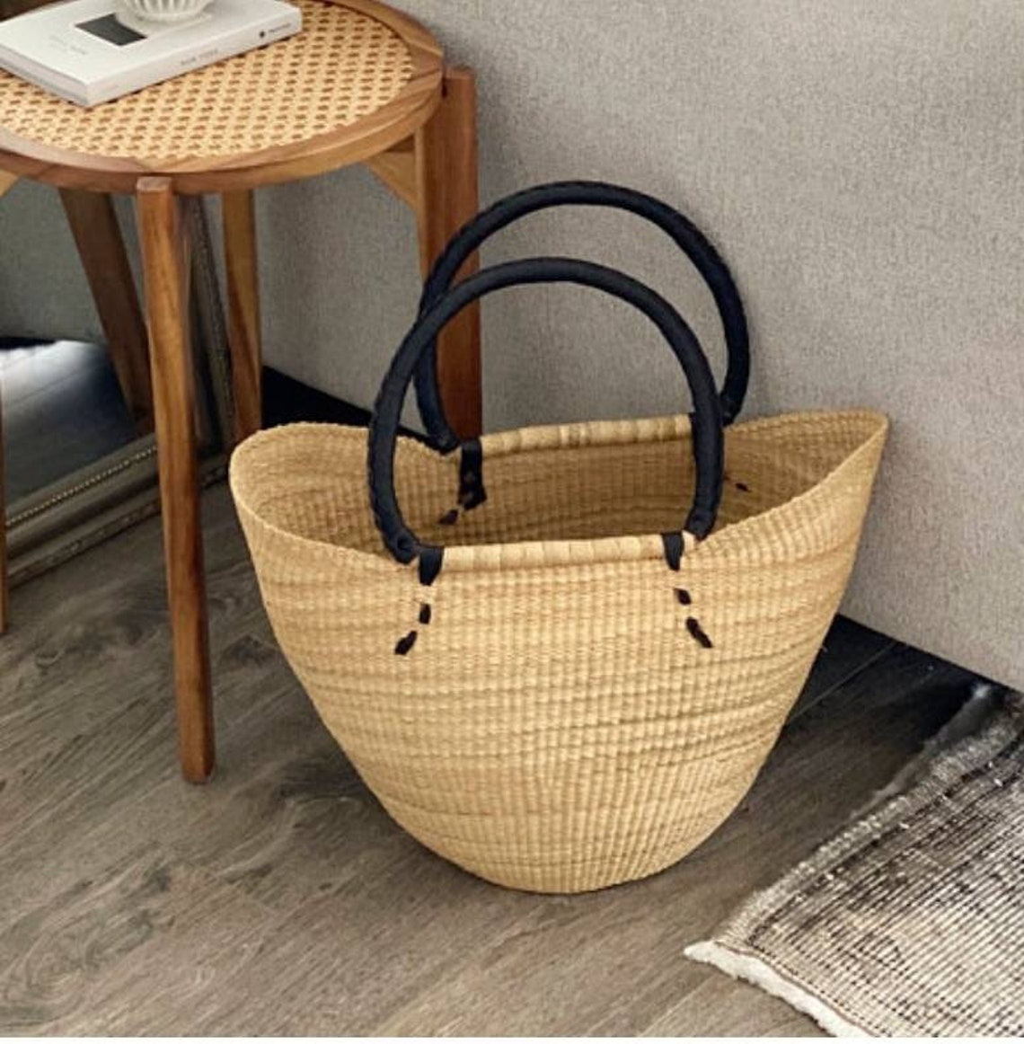 Market Basket Farmers market Picnic Basket Etsy