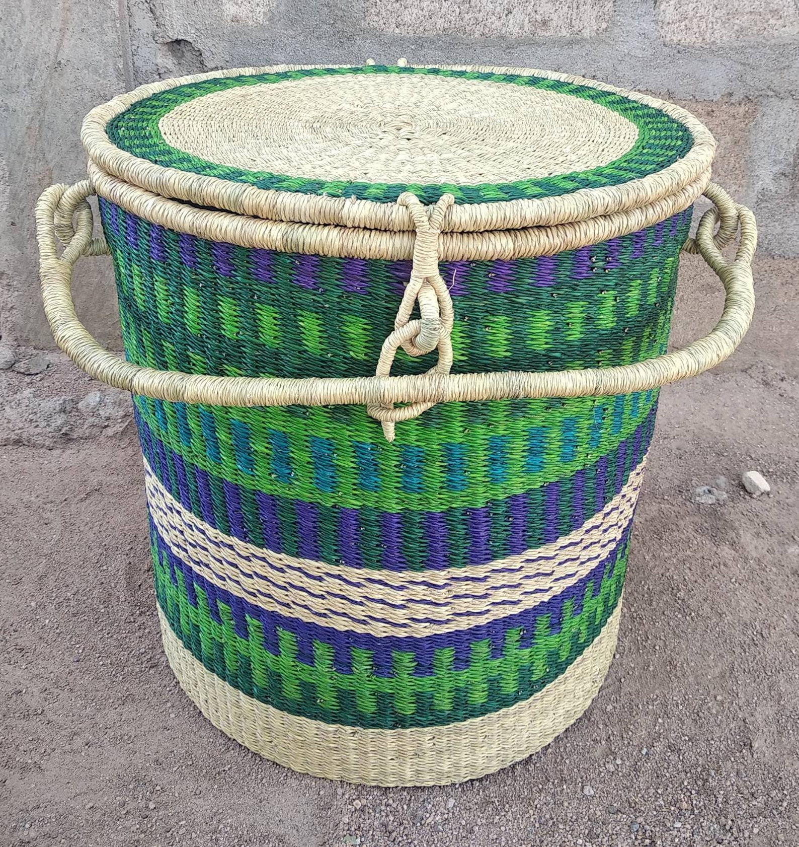 Laundry basket Laundry basket with lid Wäschekorb Panier Etsy