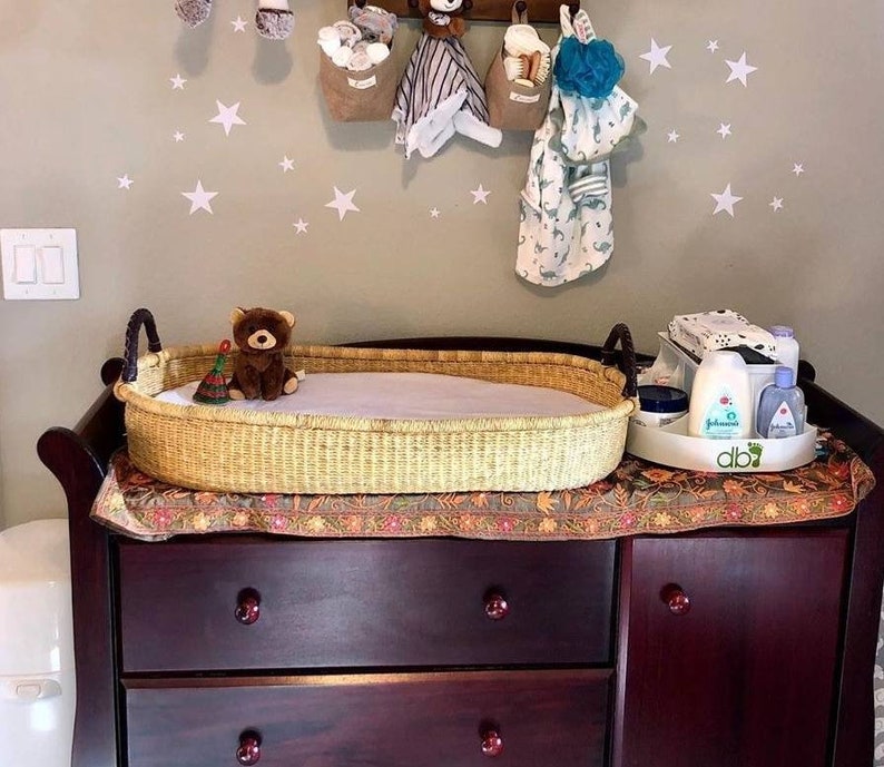 Baby changing basket Changing basket pad Moses basket Etsy