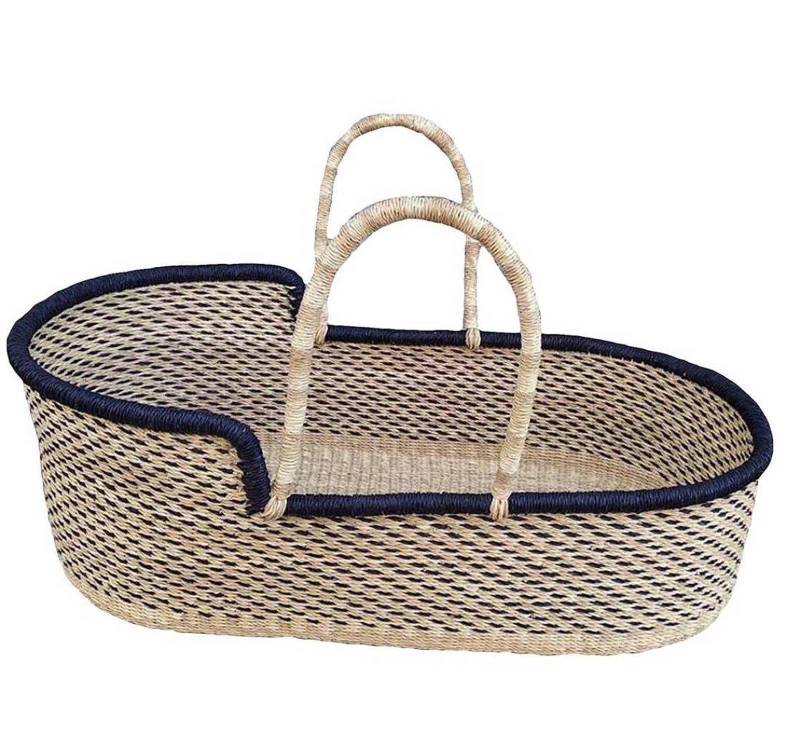 Moses Basket Baby Moses Basket African Basket Moseskorb Etsy