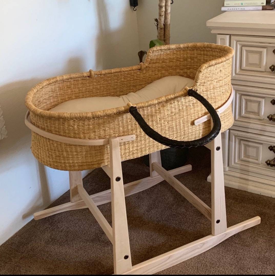 Moses basket Baby Baby nest Baby Moses basket Etsy