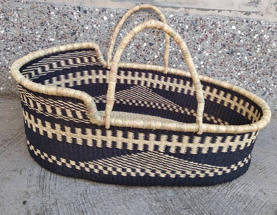 woven baby bassinet